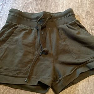 Womens Zella cotton drawstring shorts,